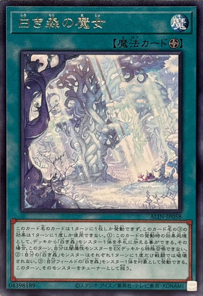白き森の魔女 レア ALLIANCE INSIGHT ALIN-JP058 状態A