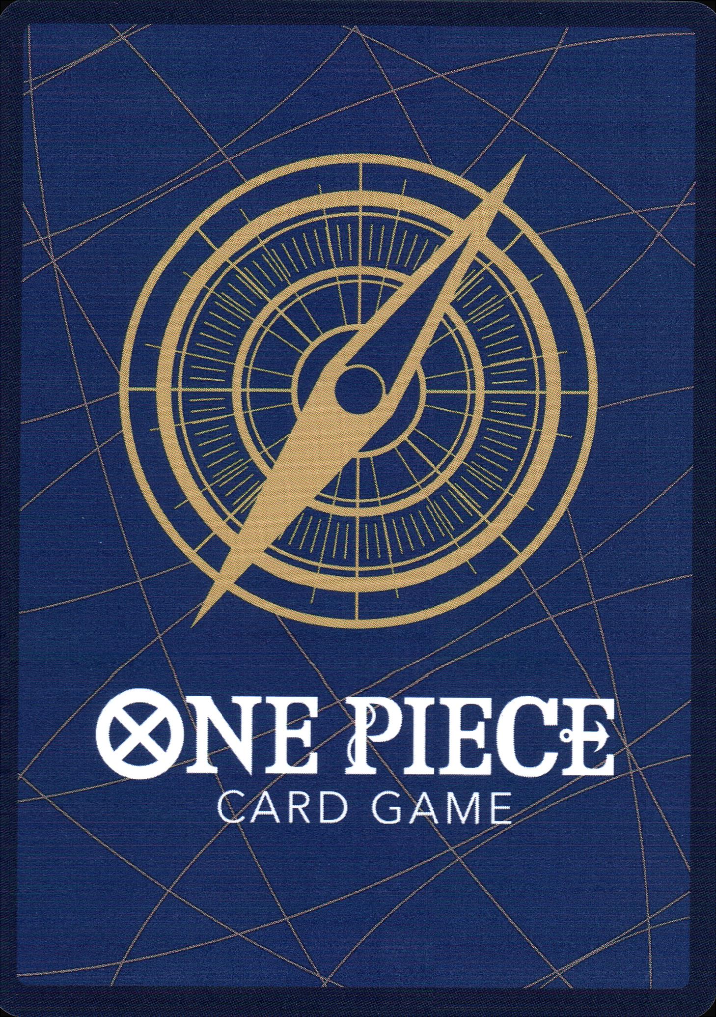 シャーロット・ブリュレ 黄 Pirate Foil ノーマル ONE PIECE CARD THE BEST 007 状態A (裏面)